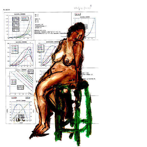 Artists engaging with scientific methods
