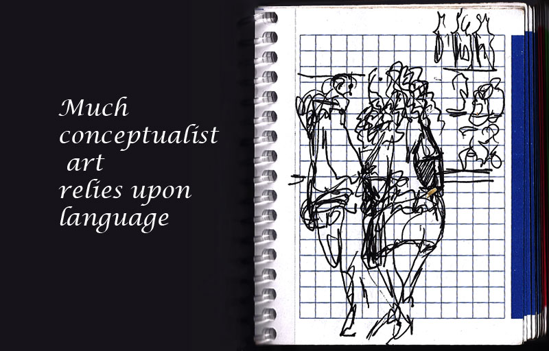 graphic art more life-like than conceptualism