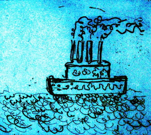 ambiguous birthday cake boat