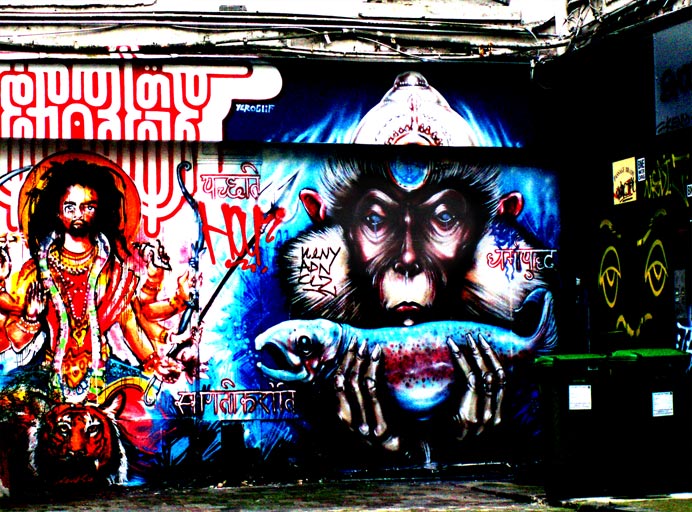 Guerilla art