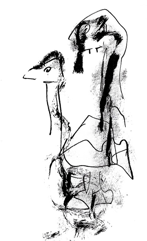 drawing weird art forms