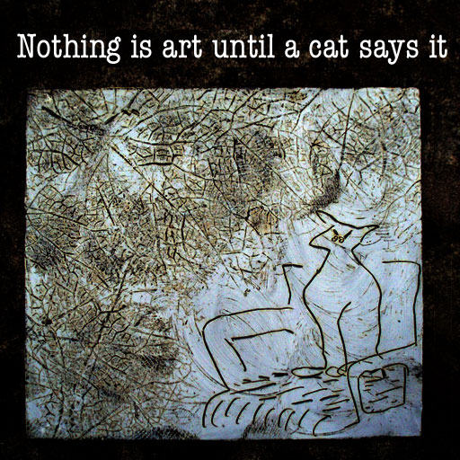 cartoon with cat