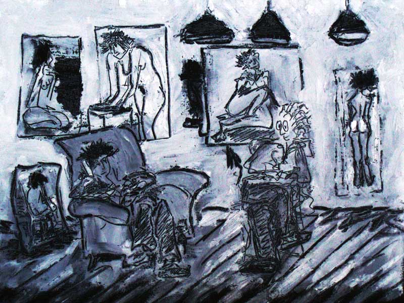 Art is a swanky cranky business