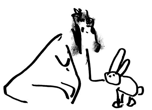 The art of drawing is the art of omission