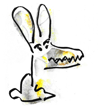 Dragon Rabbit was an artist, Graphic design is art