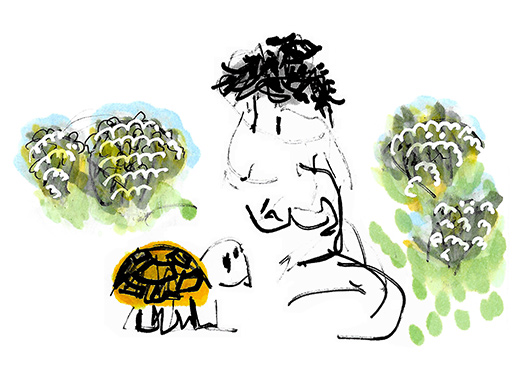 Life cannot help happening