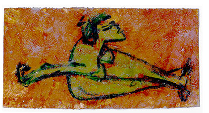 Naive paintings can pass through walls