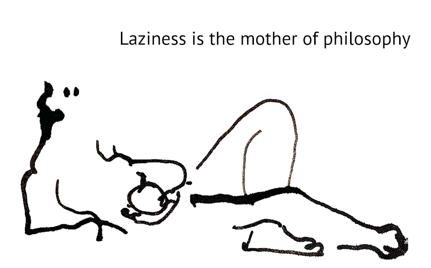 Picture of lazy people