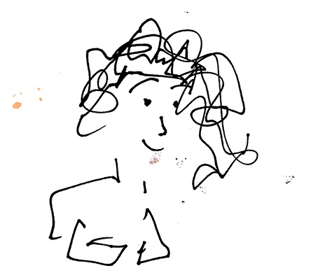 Medusa turn people to stone because humans are visual creatures