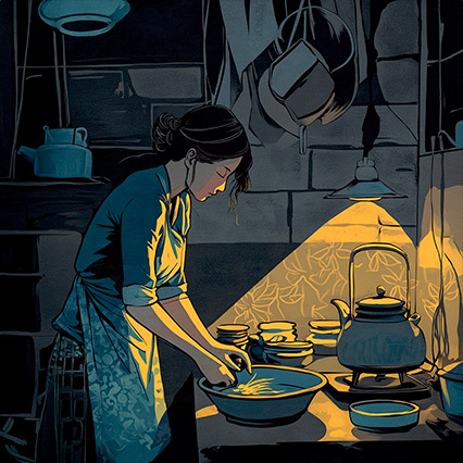 Goddess of dark ages