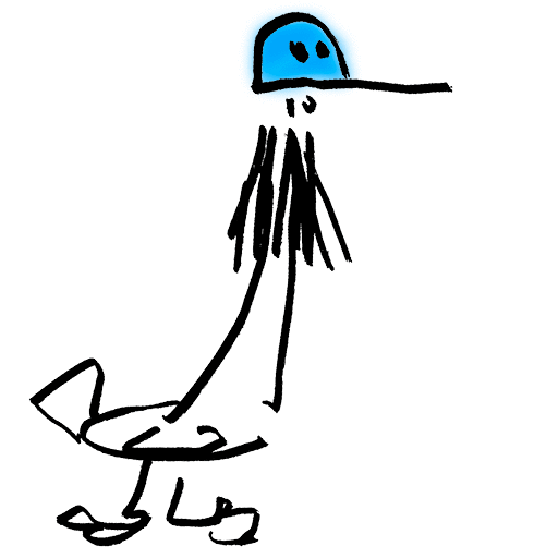 male duck model