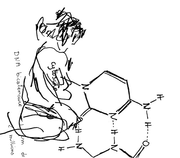 DNA cytosine art