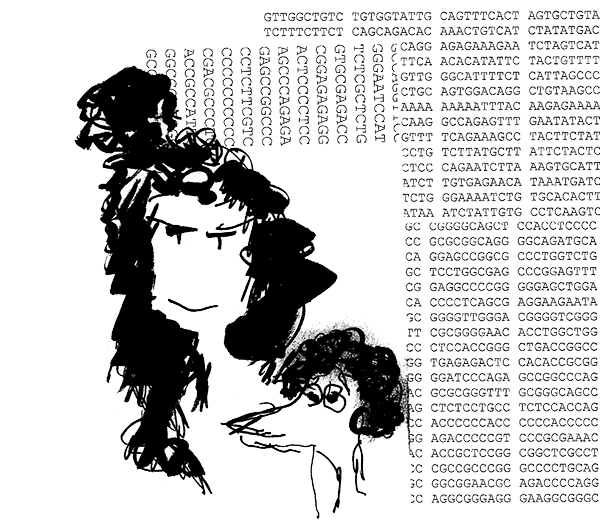 The Greek myth of the invisible weirdness of the tree of life made visible quirky bizarre